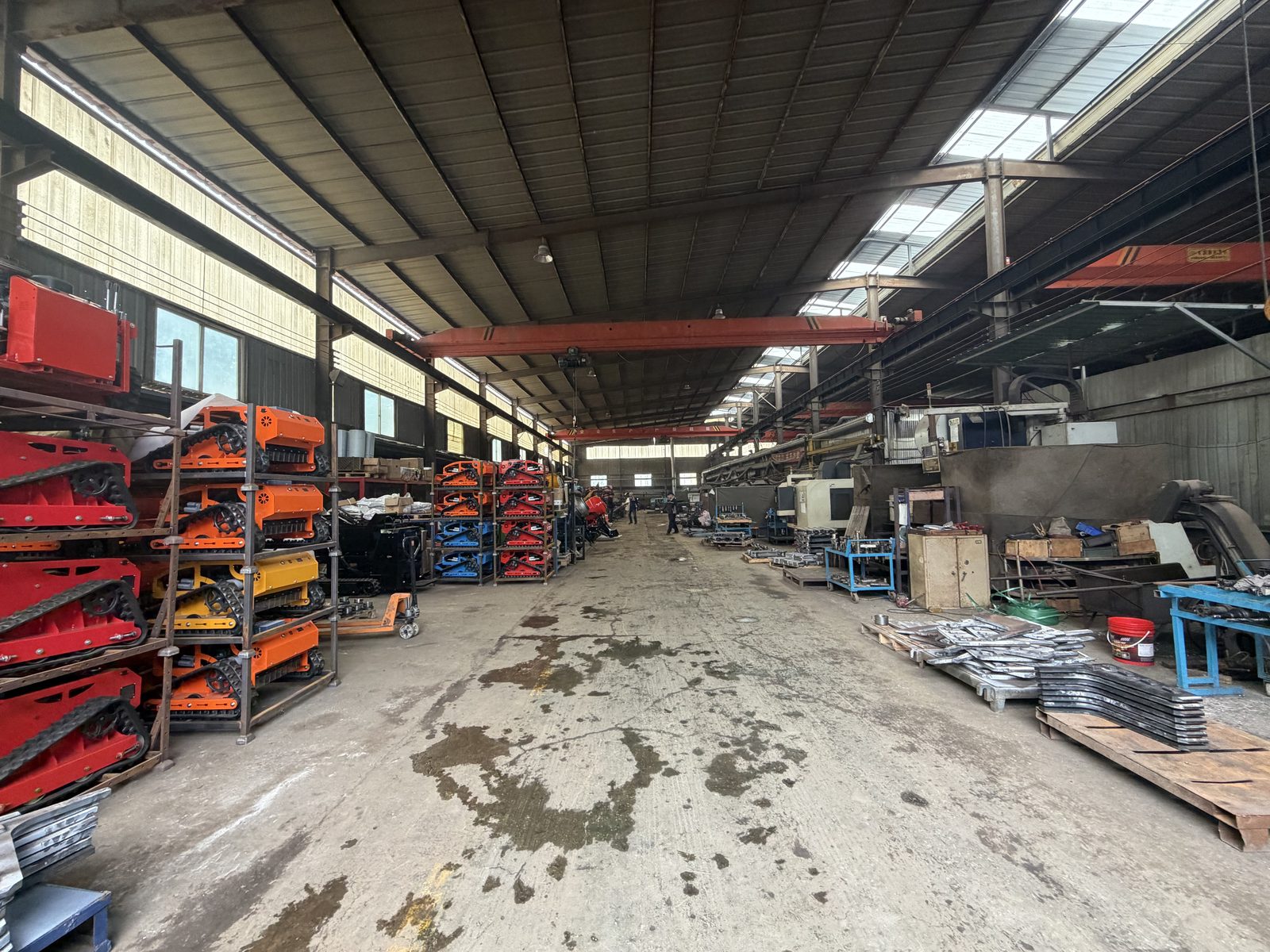 TorqMax factory interior — testing and inspection area
