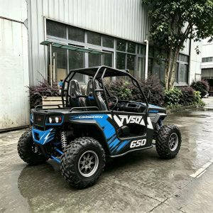 TorqMax GL198002 2-Seater Off-Road Go-Kart Utility Buggy, Heavy-Duty Frame, Gasoline-Powered view 2 — Mini Dump Trucks