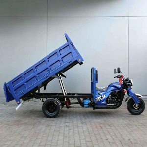 TorqMax GL269882 150-350cc Water-Cooled Self-Dumping Tricycle, 2000kg Cargo Tipper view 1 — Mini Dump Trucks