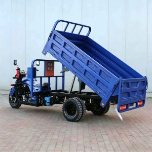 TorqMax GL269882 150-350cc Water-Cooled Self-Dumping Tricycle, 2000kg Cargo Tipper view 2 — Mini Dump Trucks