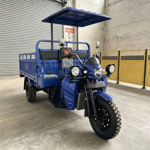 TorqMax GL756892 150cc Gasoline Cargo Tricycle, 2000kg Heavy-Duty Farm Transporter view 2 — Tricycles