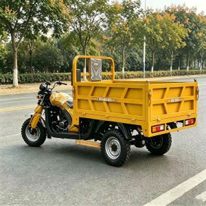 TorqMax GL906537 150cc Gasoline Cargo Tricycle, 500kg Capacity Farm Hauler view 3 — Tricycles