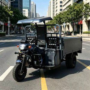 TorqMax GL928475 Gasoline Five-Wheel Dump Cargo Truck, Heavy-Duty Construction Transporter view 2 — Mini Dump Trucks