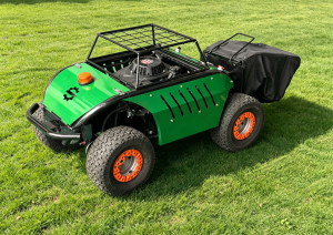 TorqMax SDL224 400mm Remote-Controlled Tracked Lawn Mower 224cc view 1 — Remote-Controlled Lawn Mowers