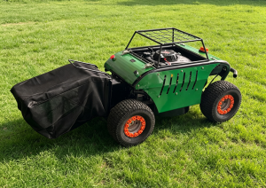 TorqMax SDL224 400mm Remote-Controlled Tracked Lawn Mower 224cc view 3 — Remote-Controlled Lawn Mowers
