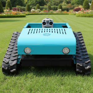 SDL224-55A 550mm remote-controlled tracked lawn mower with 224cc gasoline engine
