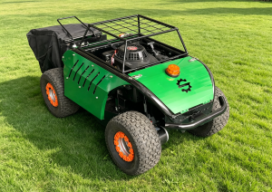 400mm Remote-Controlled Tracked Lawn Mower 224cc