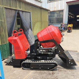 SDL360L 360l tracked concrete mixer with r500 19.5hp gasoline engine