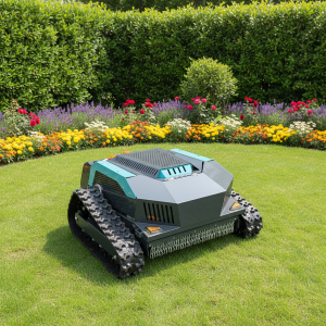 TorqMax SDL452-70B 700mm Remote-Controlled Tracked Lawn Mower 452cc view 1 — Remote-Controlled Lawn Mowers