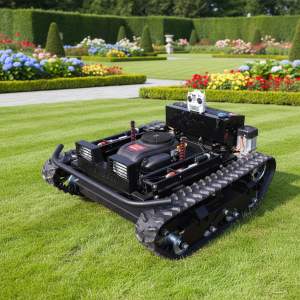 TorqMax SDL608-80B 800mm Remote-Controlled Tracked Lawn Mower 608cc view 1 — Remote-Controlled Lawn Mowers